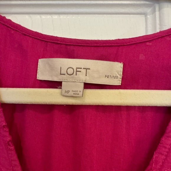 Fuschia Loft eyelet dress - Picture 2 of 3